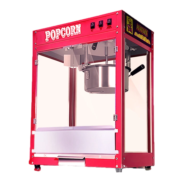 Fully Automatic Popcorn Machine Commercial Spherical Popcorn Machine High Puffing And Blasting Force