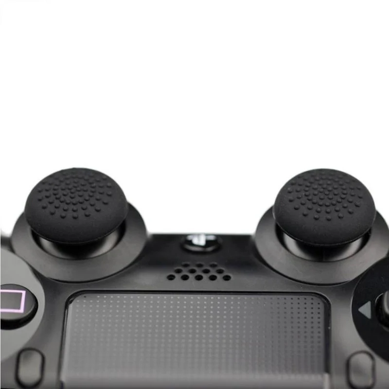 8 pçs silicone polegar vara grip cap manche aperto melhorar capa para interruptor pro ps4 xbox um controladores acessórios