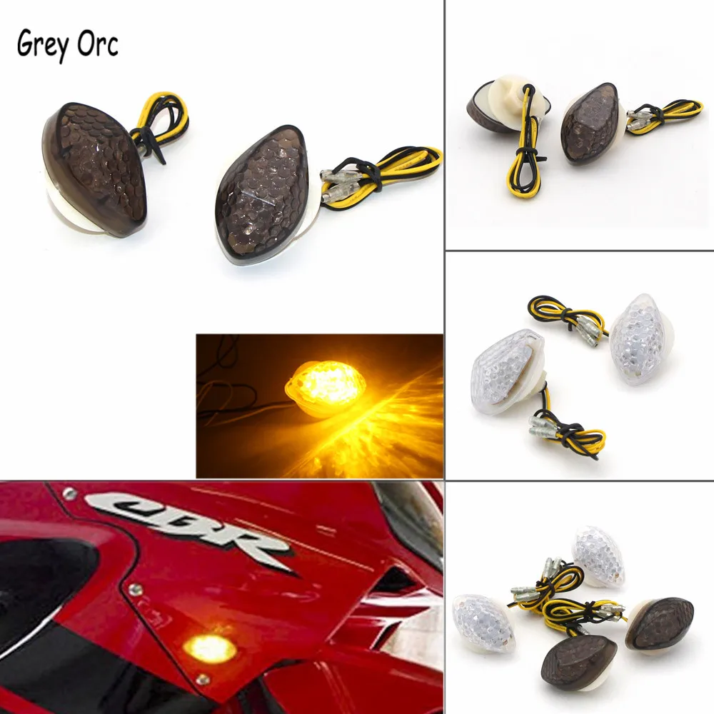 For Honda Cbr 600 1000 Rr F4 F4i Cbr 919 929 954 Motorcycle Modified Led Turn Lamp Embedded Accessories