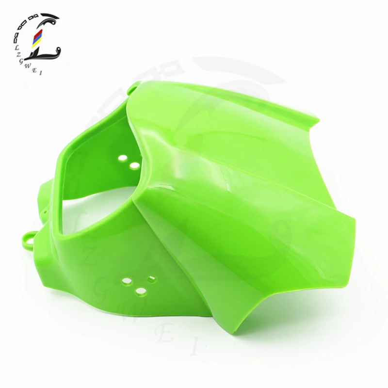 Motorcycle Fairing Lamp Cowl Windshield Airflow Deflector For Kawasaki KLX250 KLX 250 97-07 Headlight Cover Headlight Mask