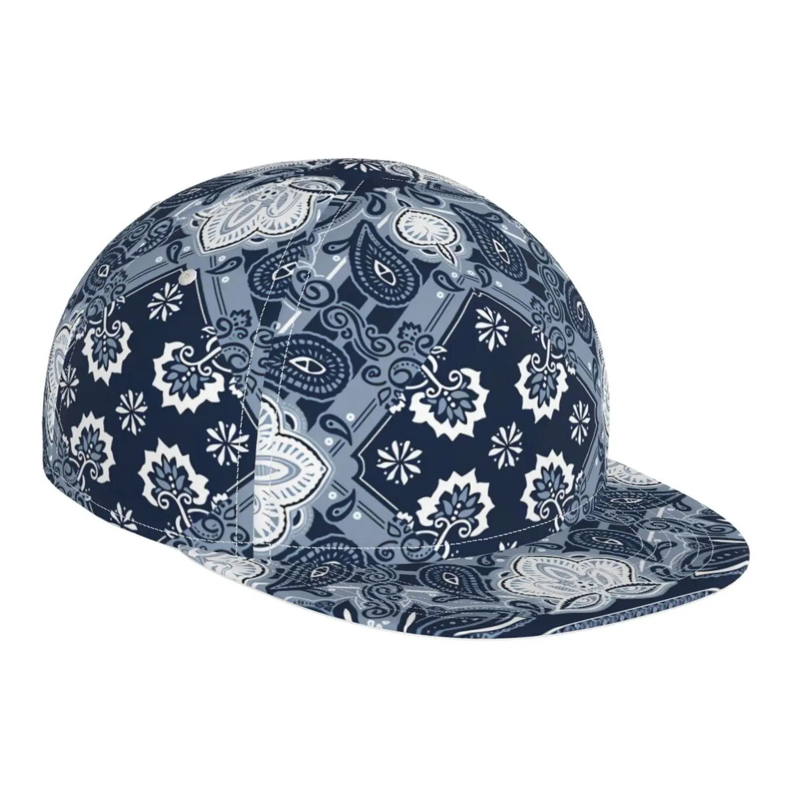 Men Comfortable Cap Cycling Running Baseball Hat Custom Bandana Tribal Print Breathable Quick-drying Climbing Running Sport Hats