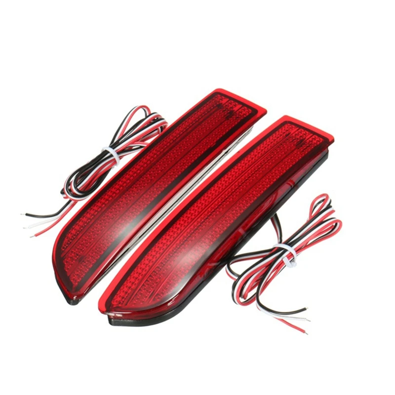 2X Car Led Tail Light Parking Brake Rear Bumper Reflector Lamp For Toyota Avensis/Alphard Mki/Rav4 Led Tail Lights Fog Stop Park image 4