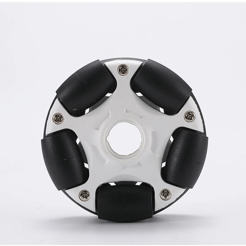 4PCS 58mm Nylon Omni Wheel For ROS Platform Robot Smart Car Suitable NXT Universal Wheel Equipped With 4mm and 6mm Coupling