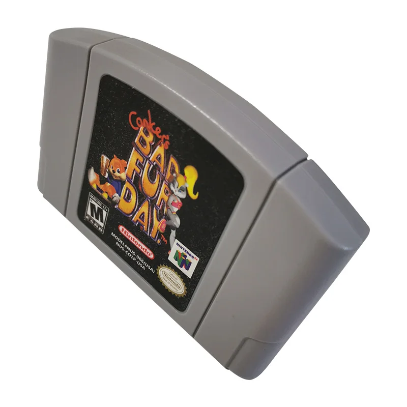 N64 비디오 게임 카트리지 카드, 미국 버전, N64 용 NTSC 모드, 고품질
