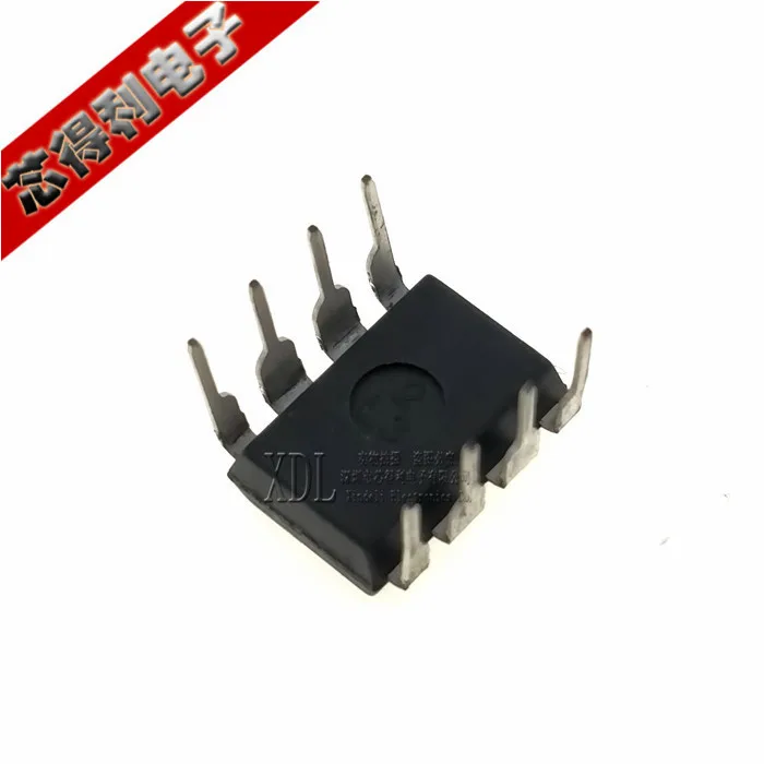 Temporizador y oscilador programable Lm555cn Dip-8, Original, 10 unids/lote