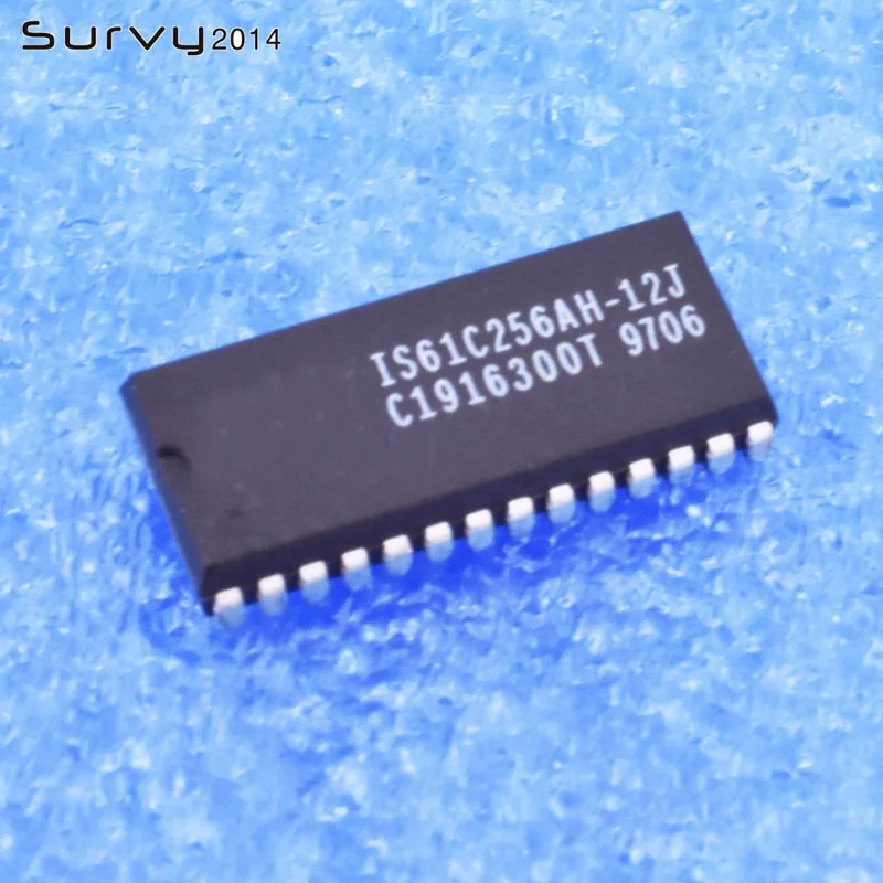 5/10PCS IS61C256AH-12J IS61C256AH SOJ 32Kx8 IC Encapsulation NEW diy electronics