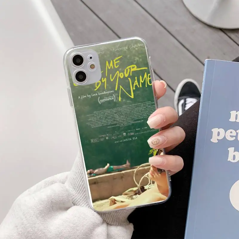 Call Me by Your Name  Phone Case Soft Case for iphone 13 11pro 12pro MAX 8 7 6 6S Plus X XS MAX 5 5S SE XR Fundas Capa