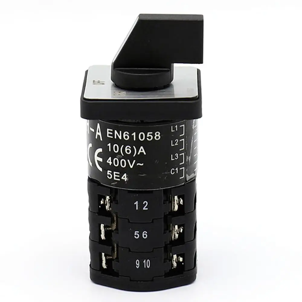 ZH-A KEDU 125V 250V 400V 3 위치 3 층 범용 전기 캠 스위치 전환 스위치