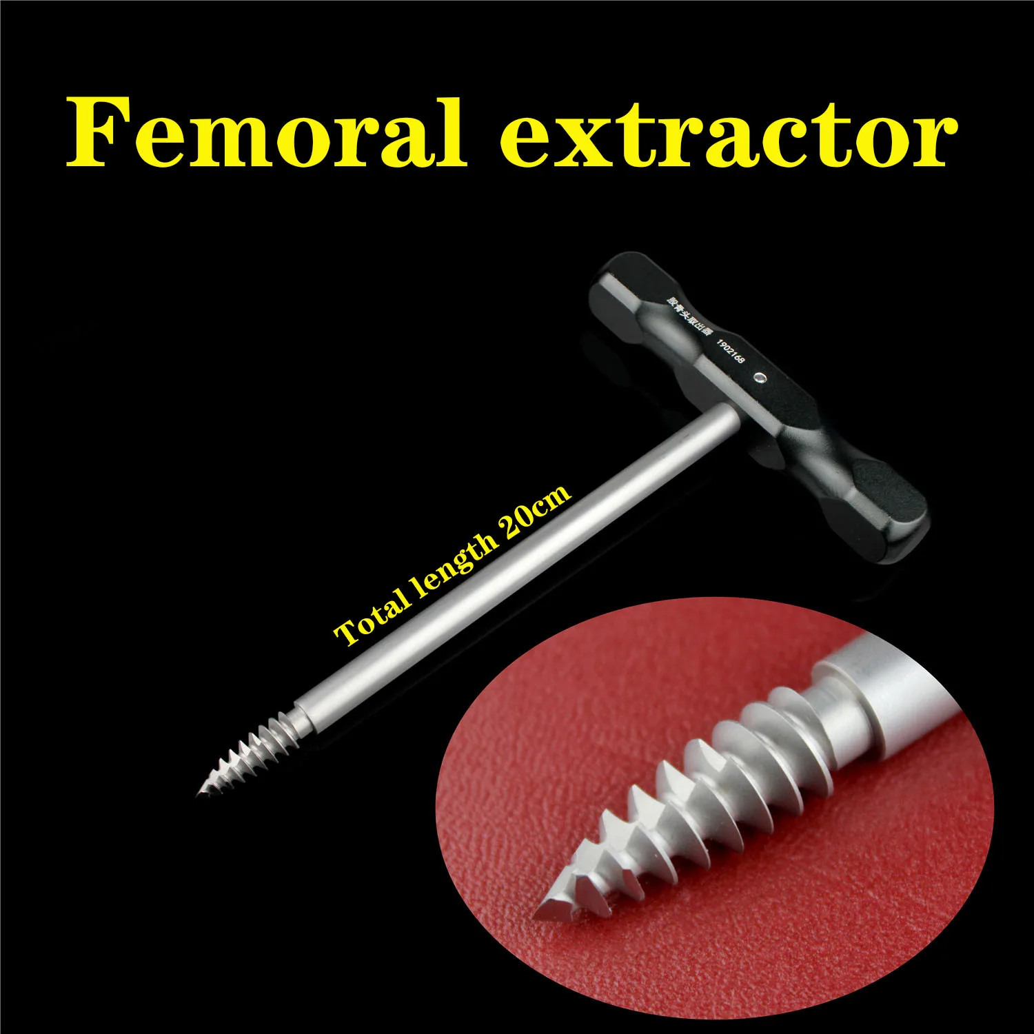 

Orthopaedic instruments medical femoral head extractor acetabular joint surgery femoral neck replacement extractor