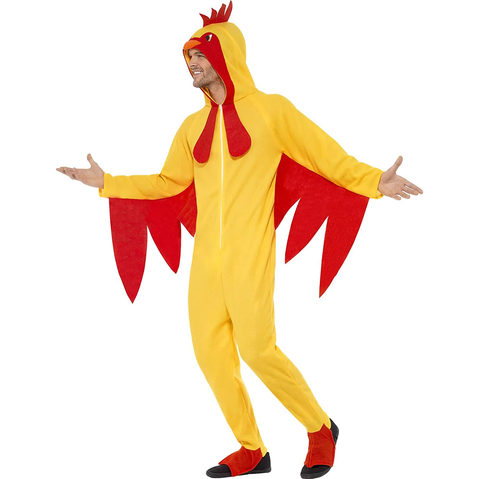 Costume da rana di Halloween da uomo tuta aperta tuta Cosplay Costume da rana donna abiti divertenti