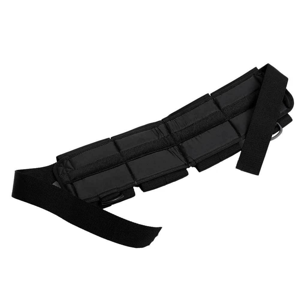 Heavy Duty Dive Weight Belt Adjustable Webbing Diving Weights Pockets 4.4lbs Empty Lead Hold Bag Pouch Scuba BCD Straps