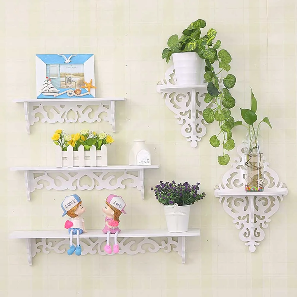 Storage Rack Shelf Holder Wall Hanging Creative Decoration Organizer For Home Bedroom etagere chambre Environmental