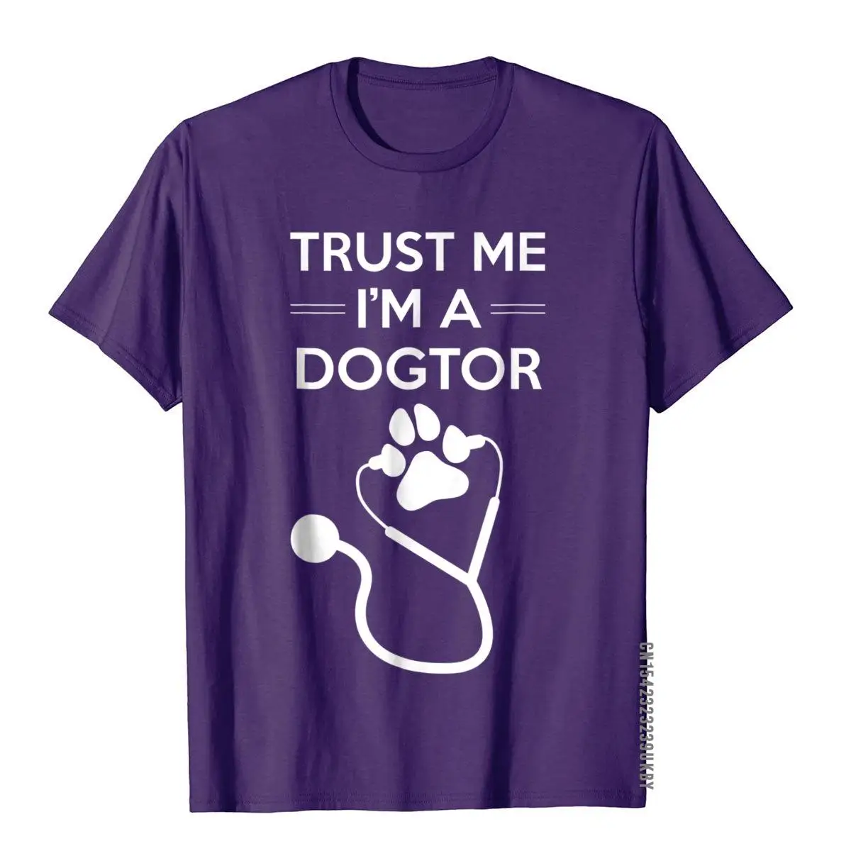 Trust Me I'm A Dogtor Shirt Funny Vet Veterinarian Gift Chinese Style Tops T Shirt For Men Cotton T Shirt Japan Style Faddish