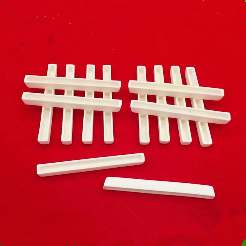 99% alumina Corundum crucible/100x10x10mm/ rectangular corundum crucible/ High temperature resistance/Al2O3 ceramic crucible