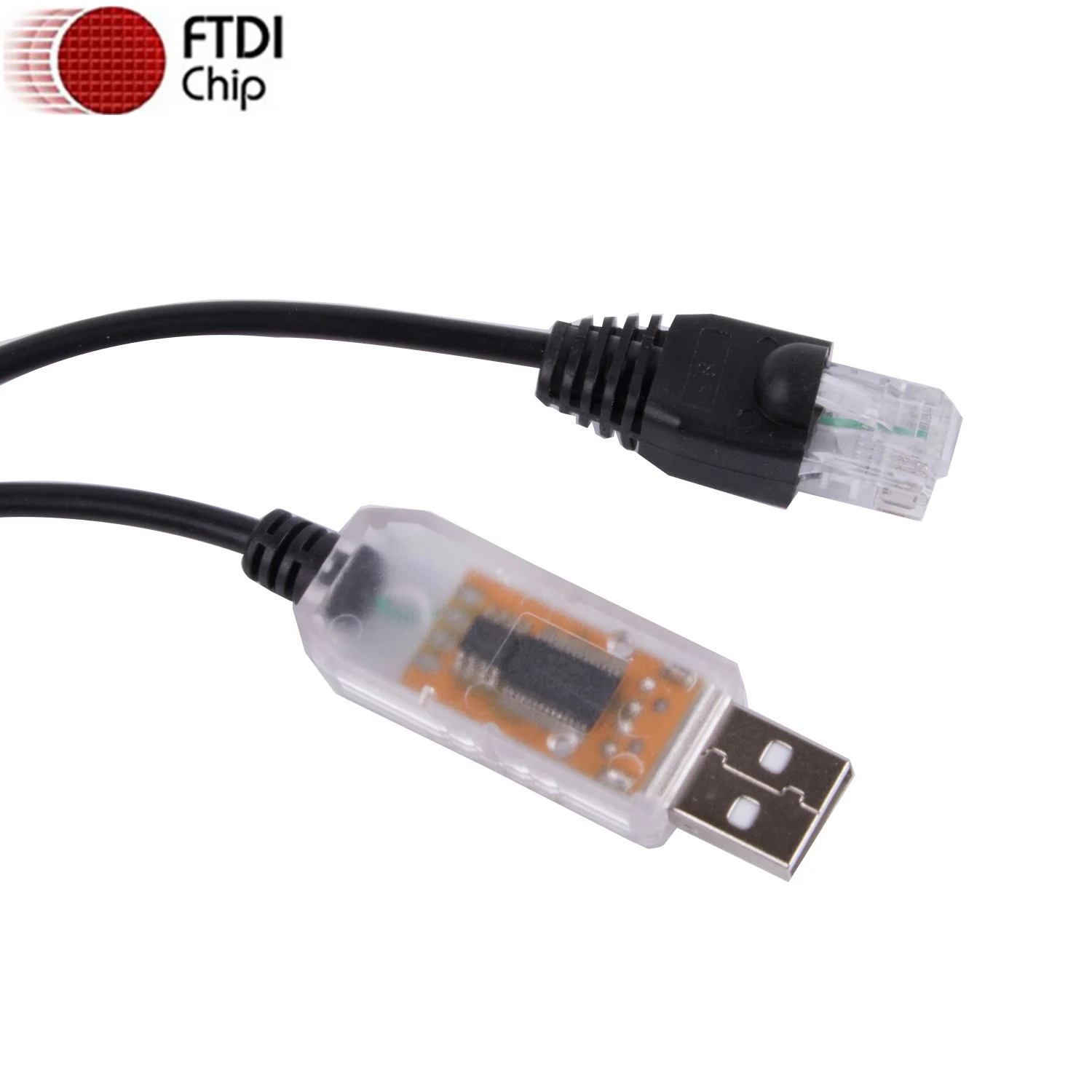 Cable de comunicación Adaptador convertidor serie FTDI USB RS485 a RJ45 para Delta IFD6500