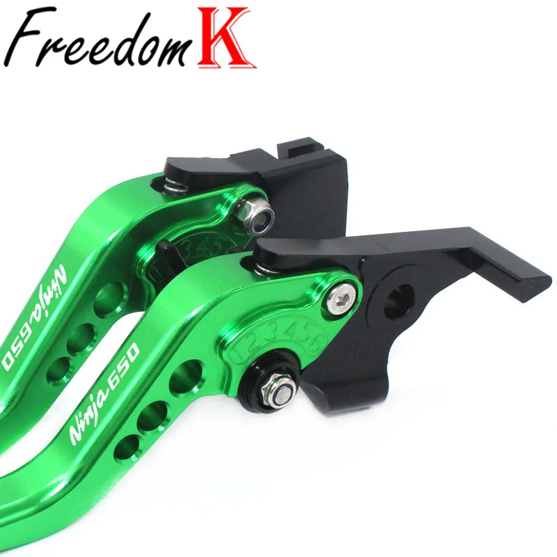 For KAWASAKI NINJA 650 650R ninja650 2017 2018 2019 2020 2021 Motorcycle Accessories Short Brake Clutch Levers