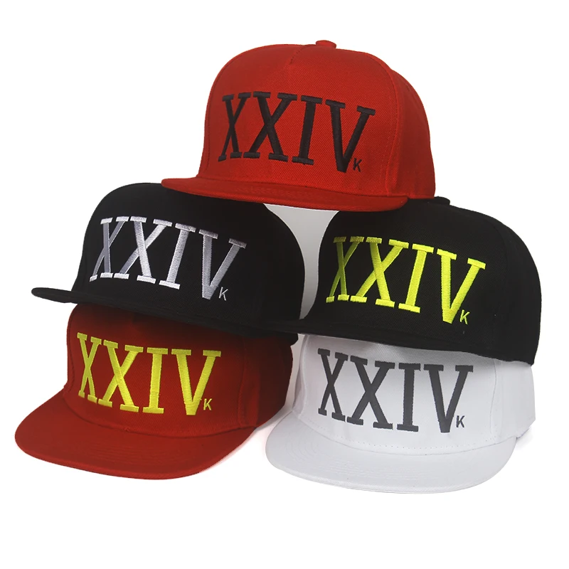 Fashion 24k Magic Gorras K-pop Cotton Bone Rapper XXIV Dad Hat Unisex Bruno Baseball Cap Hip Hop Snapback Sun Caps