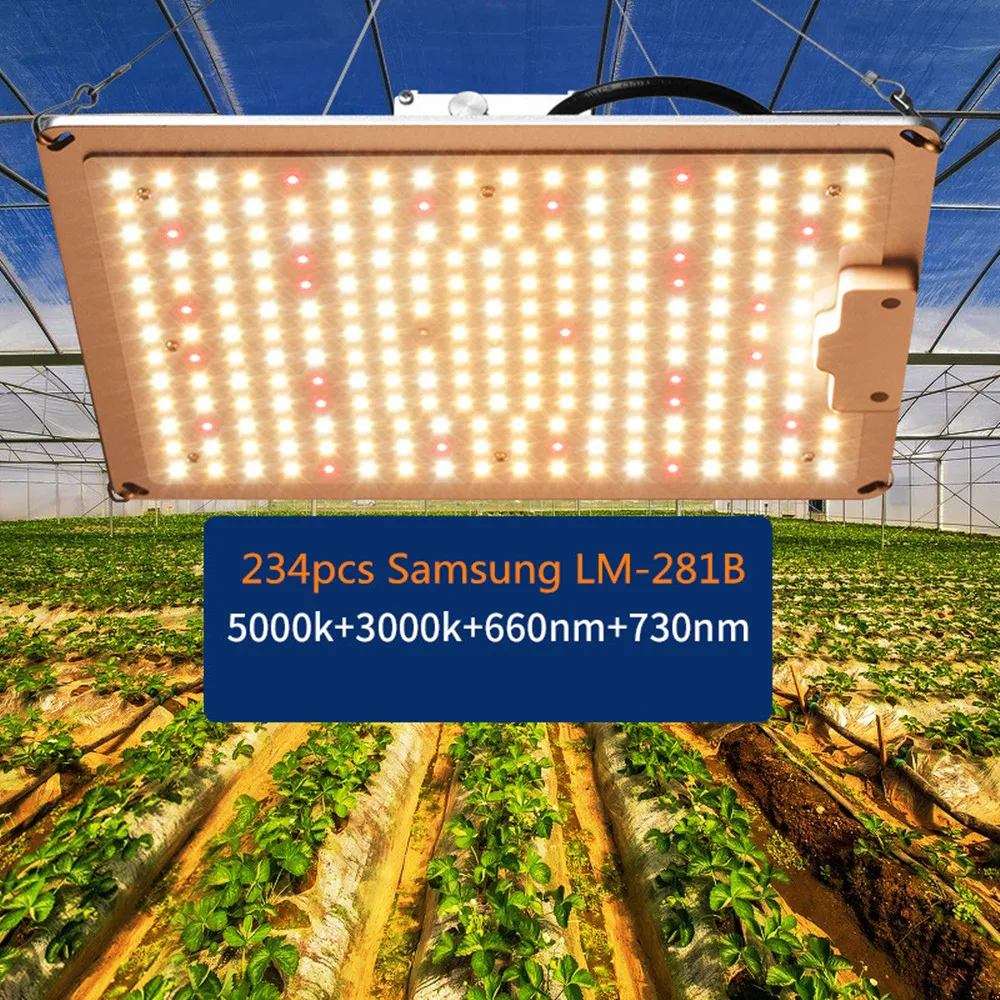 

Samsung LED Quantum Growth Board, Dimming, Full Spectrum, IR, UV, Veg, BLoom Grow, 1000W, 234PCs, LM 281B + PPF 471umol