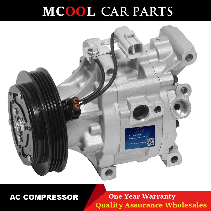 FOR AC Compressor For Toyota Echo 2000-05 1.5L 8831052080 88310-52080 8831052351 88310-52351 8832052010 88320-52010 88