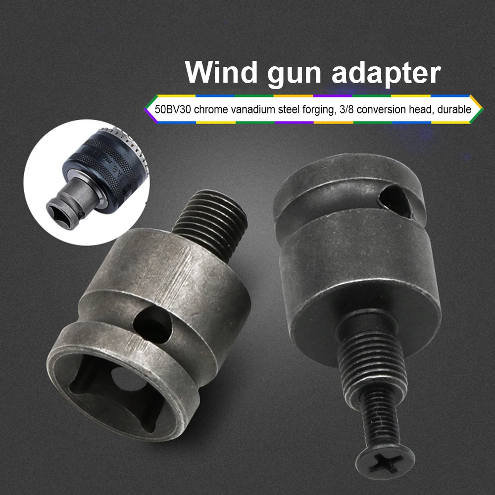 3/8 1/2 24UNF punta per trapano elettrico Clip per mandrino chiave elettrica mandrino per trapano adattatore per asta di conversione filettatura per trapano mandrino Post
