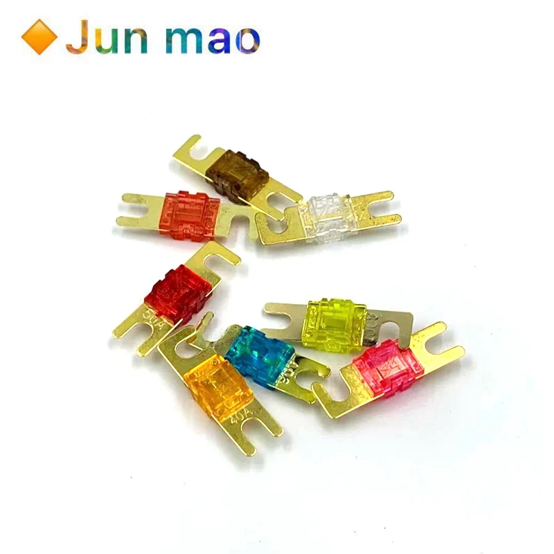 ANL Gold Plated Stud Car Fuses Mini Car Stereo Audio AFS Fuse 20A 30A 40A 50A 60A 70A 80A 100A 125A 150A 32V Auto Fuse Fuses Hot