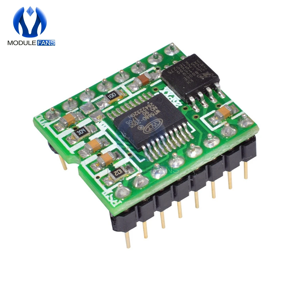 Módulo De Voz De Alta Qualidade Para Arduino, Módulo De Som, Audio Player, WT588D-16P