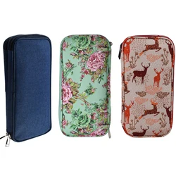 1Pc Knitting Storage Bag Empty Crochet Hooks Knitting Needles Kit Organizer Case for Needles Scissors Ruler Sewing Bag Accessory
