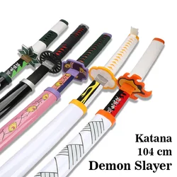 2022 neue Selbst-montage Ce Dämon Slayer Schwert Katana Cosplay Waffe Prop Tanjiro Sanemi Zenitsu Anime Schwerter