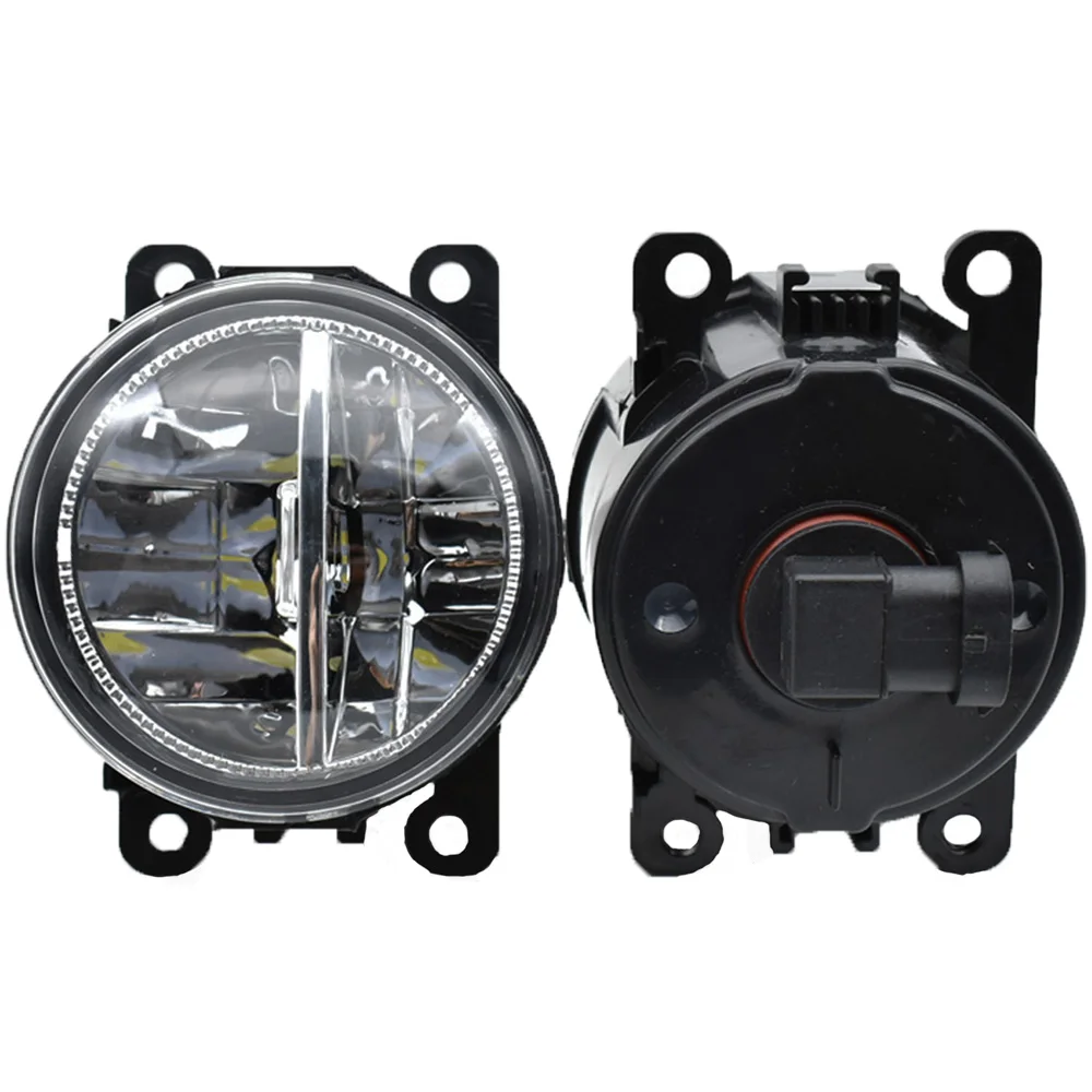 2PCS Fog Lamps DRL Lighting LED Lights For Mitsubishi L200 OUTLANDER 2 PAJERO 4 GALANT Grandis Car-styling Halogen Lamp