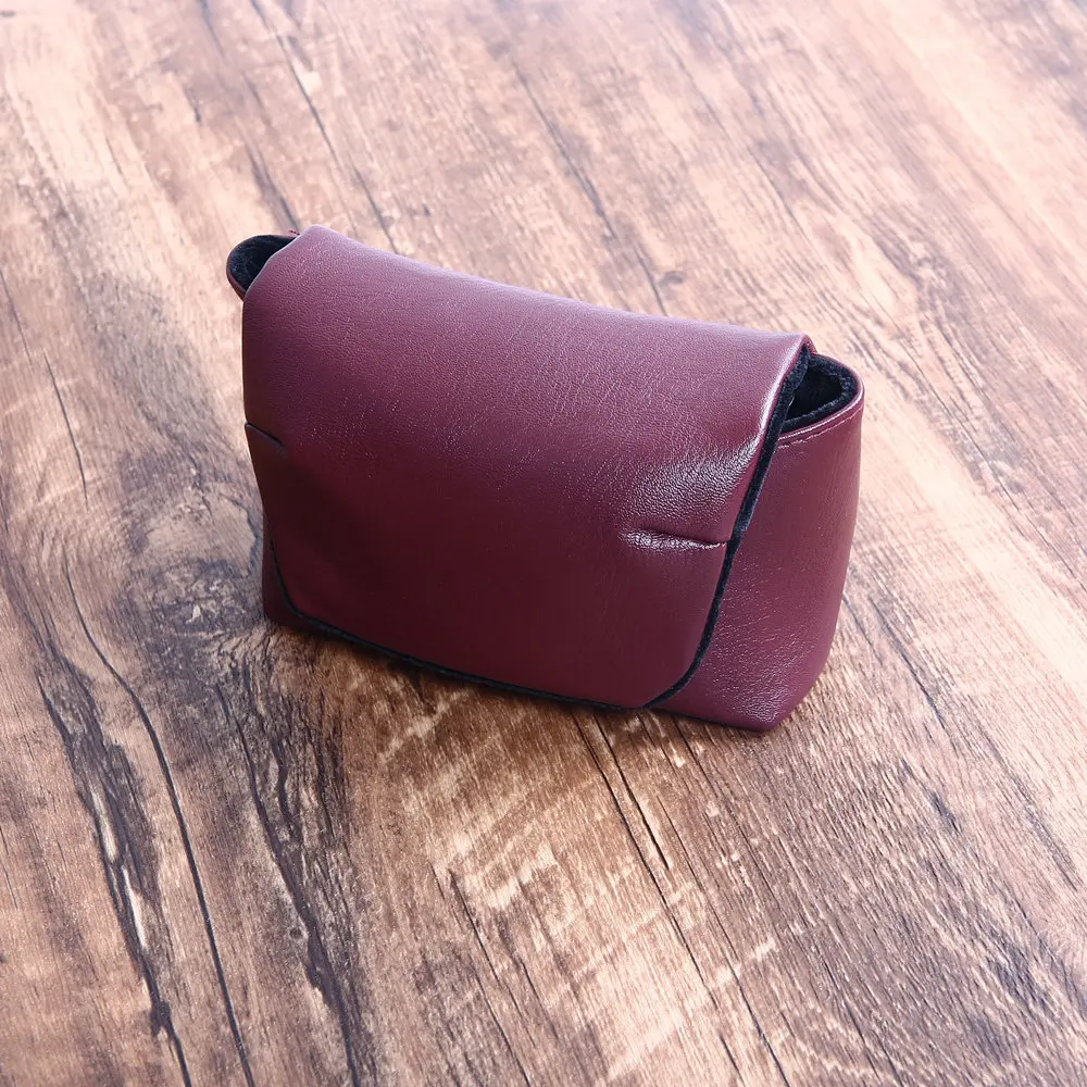 Portatile DELL'UNITÀ di elaborazione di cuoio della macchina fotografica sacchetto di caso per Fujifilm X100S X100 X100F X100V XF10 X70 protettiva Impermeabile di Immagazzinaggio Del Sacchetto