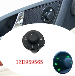 1ZD959565 Electric Wing Mirror Adjuster Switch Rear View Mirror Control Knob Button For Skoda Octavia MK2 Yeti