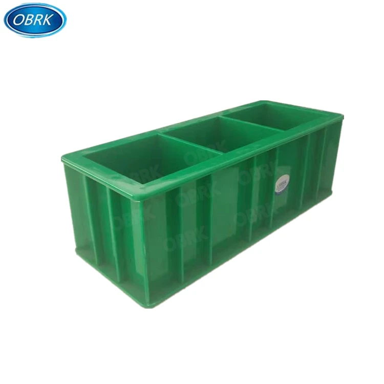 ABS Plastic Concrete Test Cube Mould With Three Gang 100*100*100mm