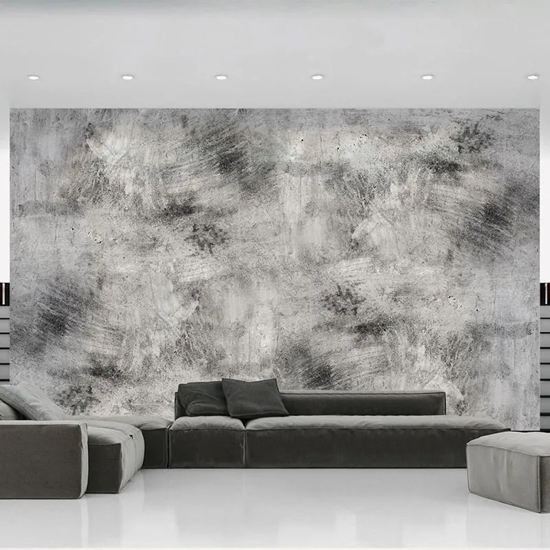 Custom Photo Wallpaper 3D Personality Cement Wall Texture Murals Restaurant Cafe Background Wall Home Decor Papel De Parede 3D