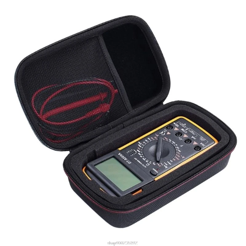 Hard Shockproof Multimeter Carrying Case Bag for Fluke 117 115 F117C F17B+ F115C Cover Carry EVA Protective Box S21 20 Dropship