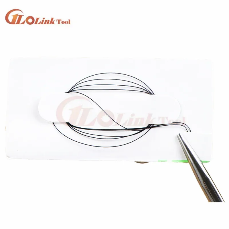 Round Suture needle surgery tool microsurgery nylon monofilament wire round harmless needle surgical instrument 10pc/set