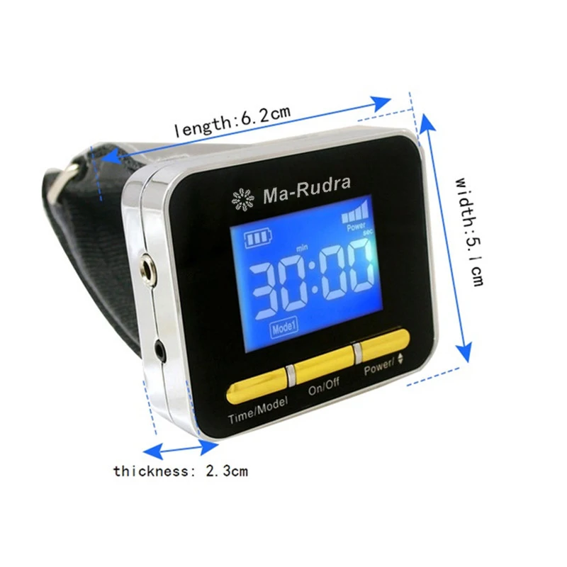 

Sugar Diabetes Reduce 650nm Laser Therapy Watch Machine Physiotherapy Laser