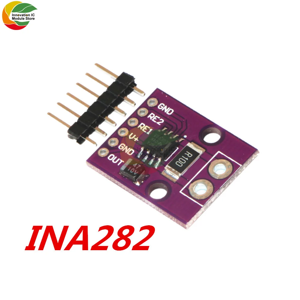 Ziqquc I2C SMBUS INA3221 Triple-Channel Shunt Current Power Supply Voltage Monitor Sensor Board Module Replace INA219 With Pins