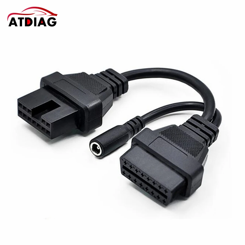 

Для 12-контактного на 16-контактный диагностический адаптер OBD Автомобильный кабель 12-контактный разъем OBD2 для 12-контактного разъема