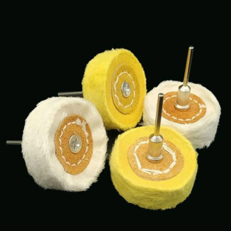 50mm Polishing Wheel Cloth Buffing Wheel Gold Silver Jewelry Mirror Polish Pad For Grinder Power Tool Accessories