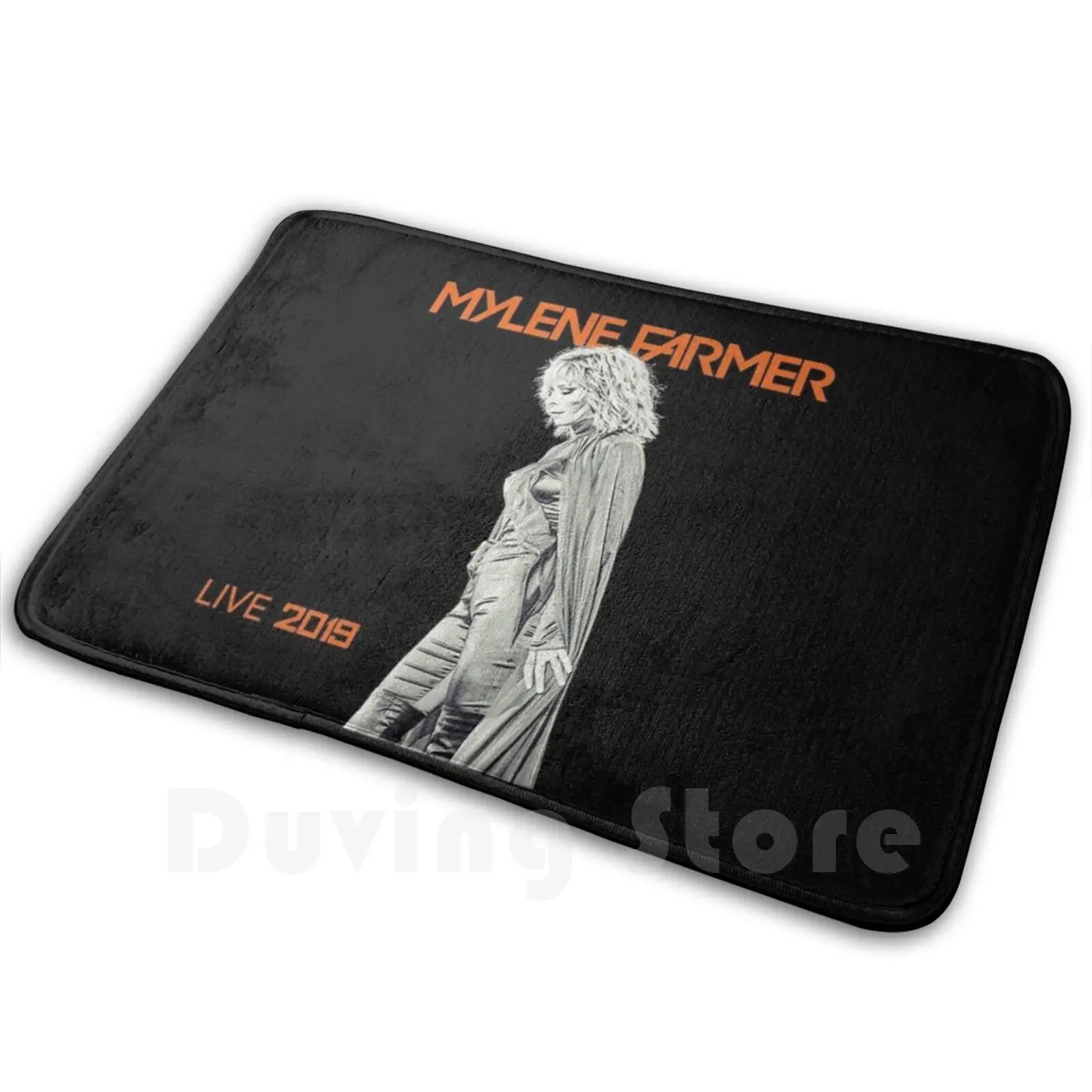 Mylene Farmer Soft Non-Slip Mat Rug Carpet Cushion