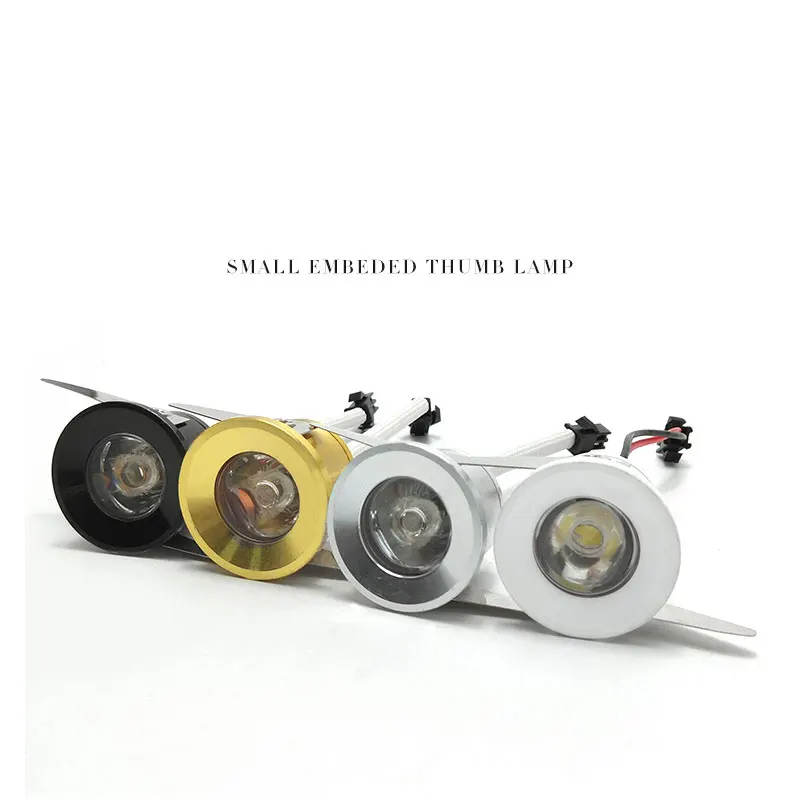 1W Mini LED Ceiling Spot Light Mounted  dimmable Led Cabinet Downlight Home Kitchen down Light