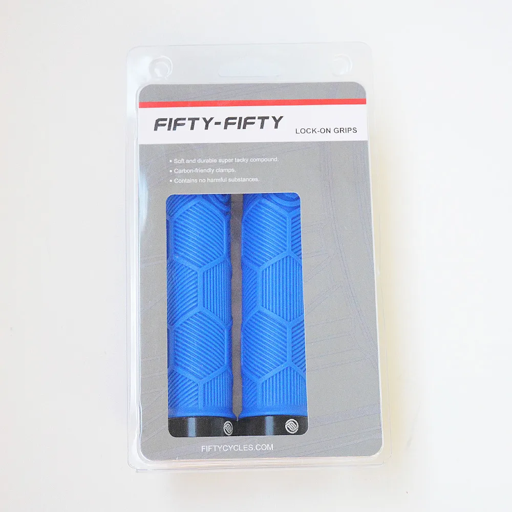 FIFTY-FIFTY-MTB Bicycle Grips Anti-Skid Mountain Bike Dual Lock-on Handlebars Grip