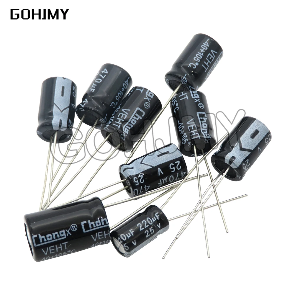 6.3V 16V 25V 35V 50V 63V 200V 250V 400V 450V Aluminum Electrolytic Capacitor 20% 100UF 470UF 680UF 1000UF 1500UF 2200UF 3300UF