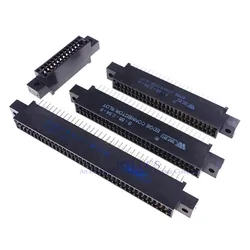 5pcs Connettore di Bordo Slot 2.54 millimetri Passo 24 44 48 50 56 60 72 86 88 100 120 Spille scheda PCB Oro DI Barretta Presa orecchie DI Montaggio Bordo DI