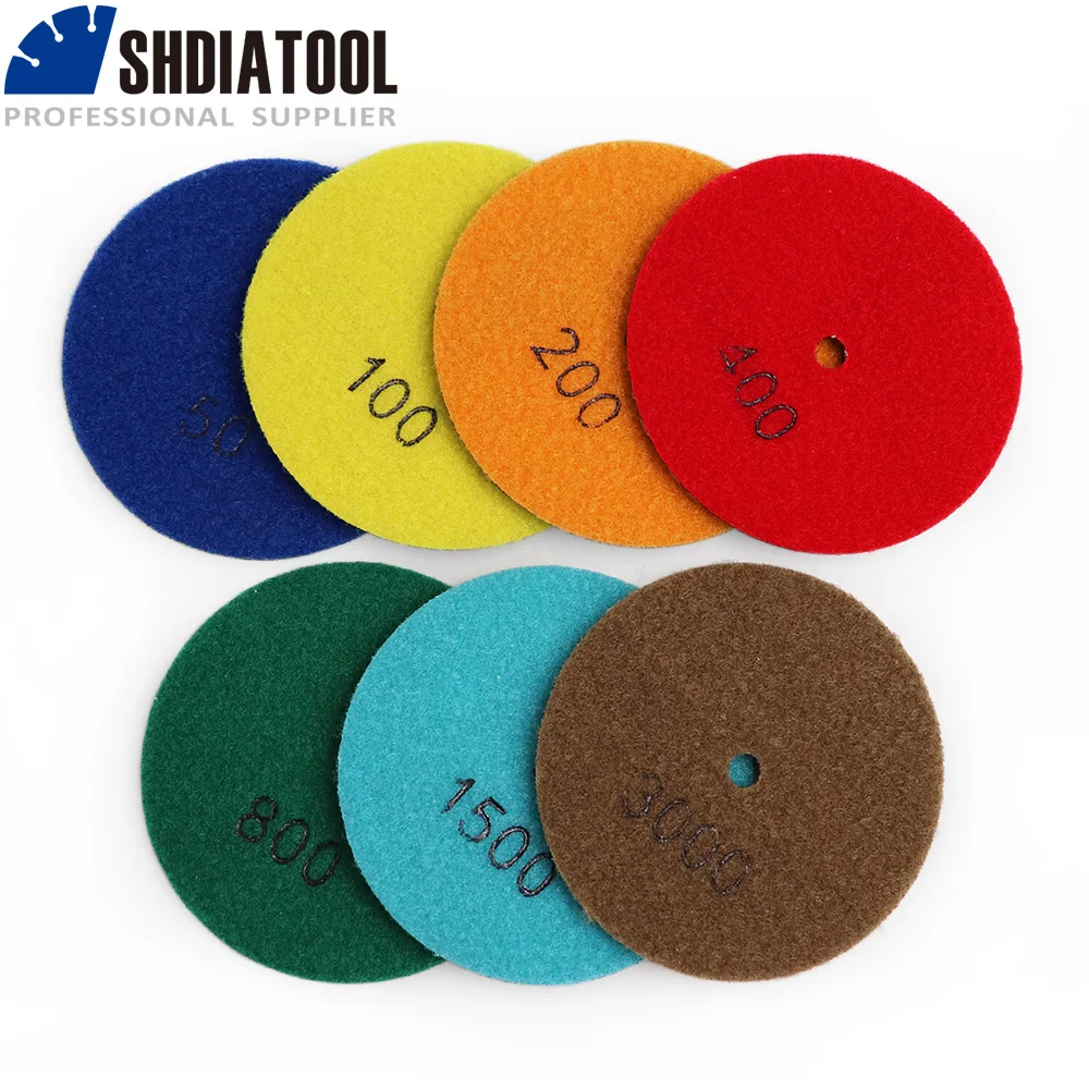 SHDIATOOL 7pcs/set Diameter 100mm/4