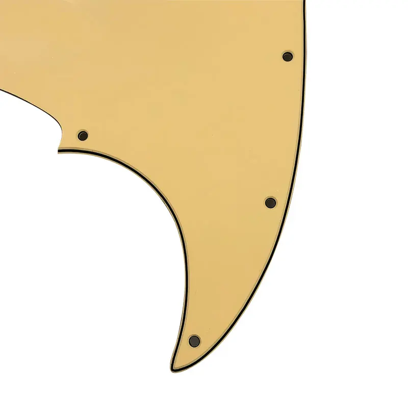 Pleroo Custom Quality Pickguard - For US 10 Holes 5 String Jazz Bass Guitar Pickguard Scratch Plate