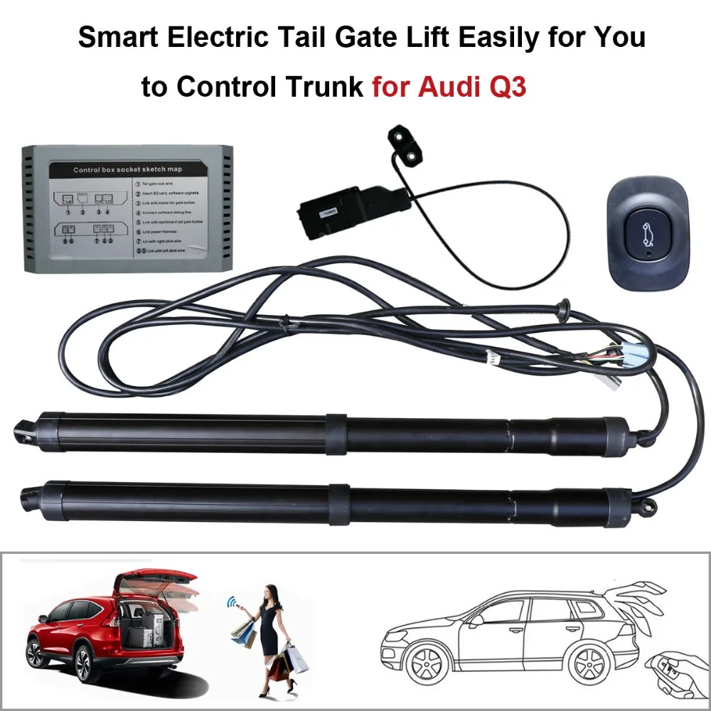 car Smart Electric Tail Gate Lift Easily for You to Control Trunk Suit to Audi Q3 Remote Control With electric suction