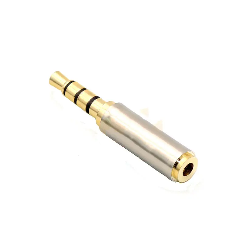 Angituジャック2.5ミリメートルに3.5ミリメートル4極イヤホン変換autioアダプタプラグ