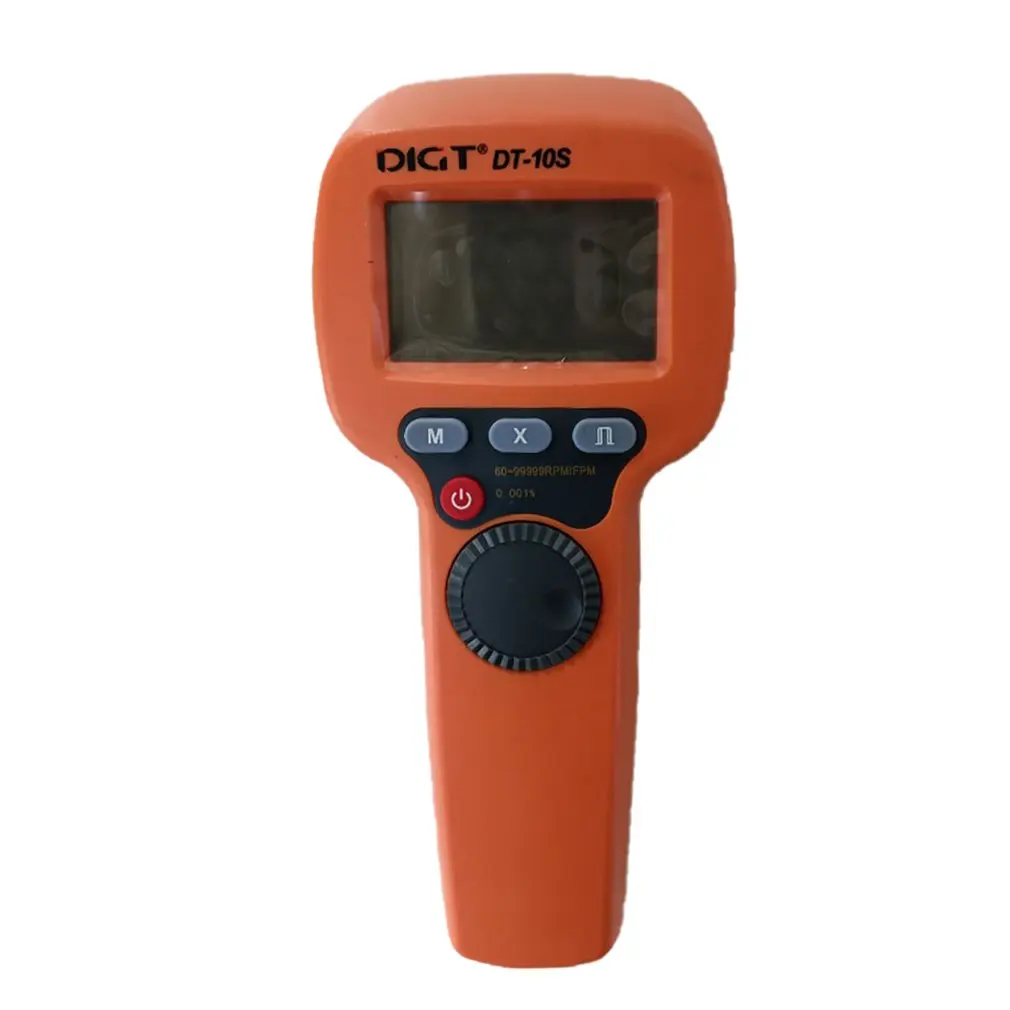 

DIGT DT-10S 7.4V 2200mAh 60-49999 Strobes/min 1500LUX Handhold LED Stroboscope Rotational Speed Measurement Flash Velocimeter