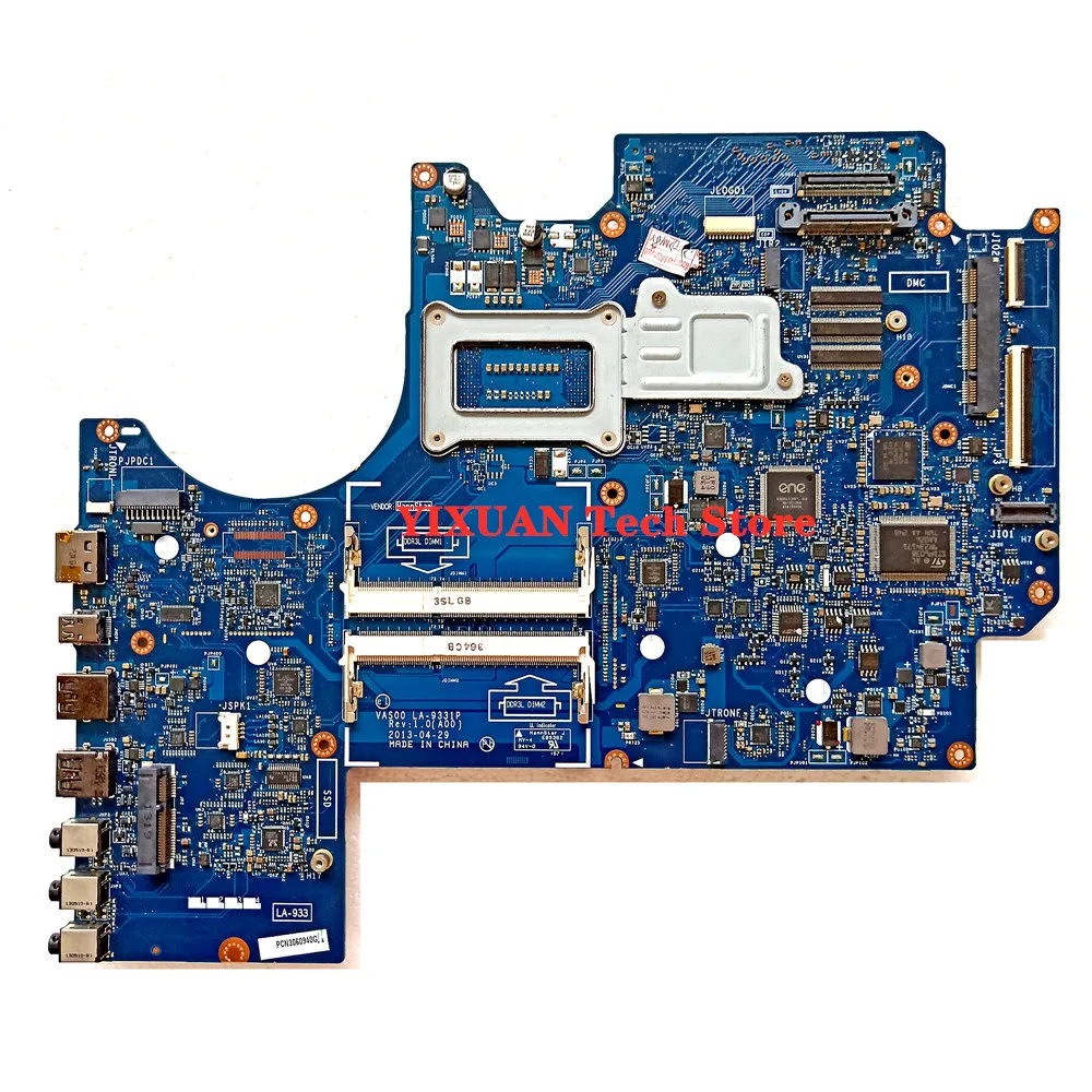 VAS00 LA-9331P Motherboard for DELL Alienware M17X R5 R6 Notebook Motherboard CN-041W46 CN-05RW0M PGA947 HM86 DDR3 100% Test OK